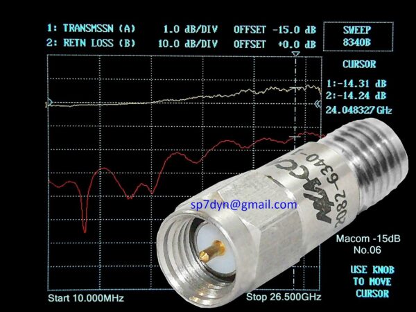 15dB Attenuator 2082-6340-15