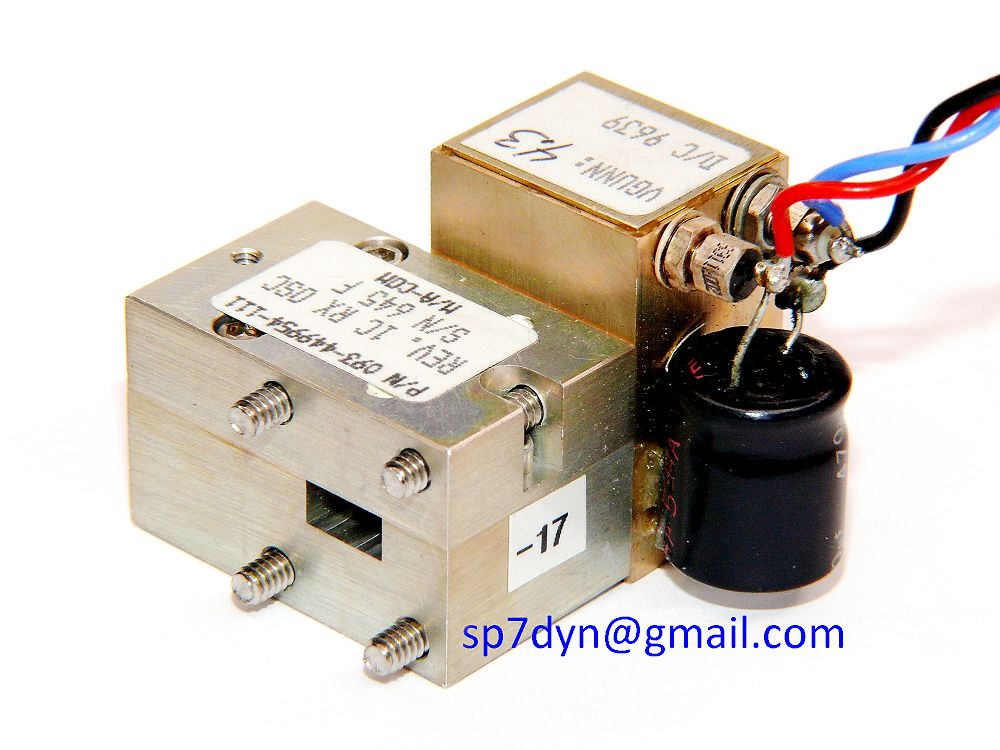38GHz GunnDiode Oscillator Isolator 4.3VDC SP7DYN