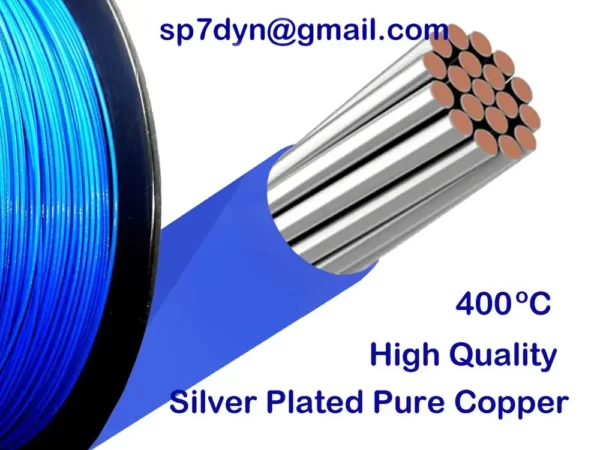 19AWG Silver Plated