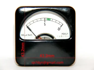 100uA Panel Meter PEKLY