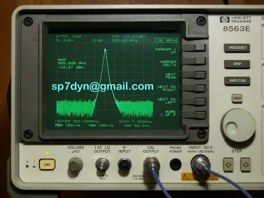 HP8563E HP85620A 9KHz-26.5GHz - Image 10