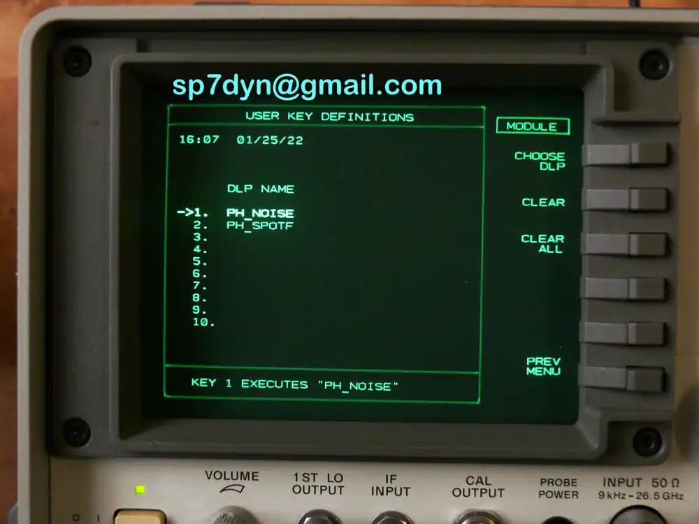 HP8563E HP85620A 9KHz-26.5GHz - Image 13
