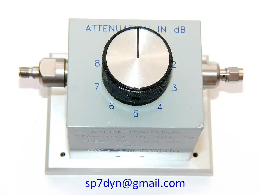 18GHz Step Attenuator MIDWEST 0 - 9 dB - Image 2