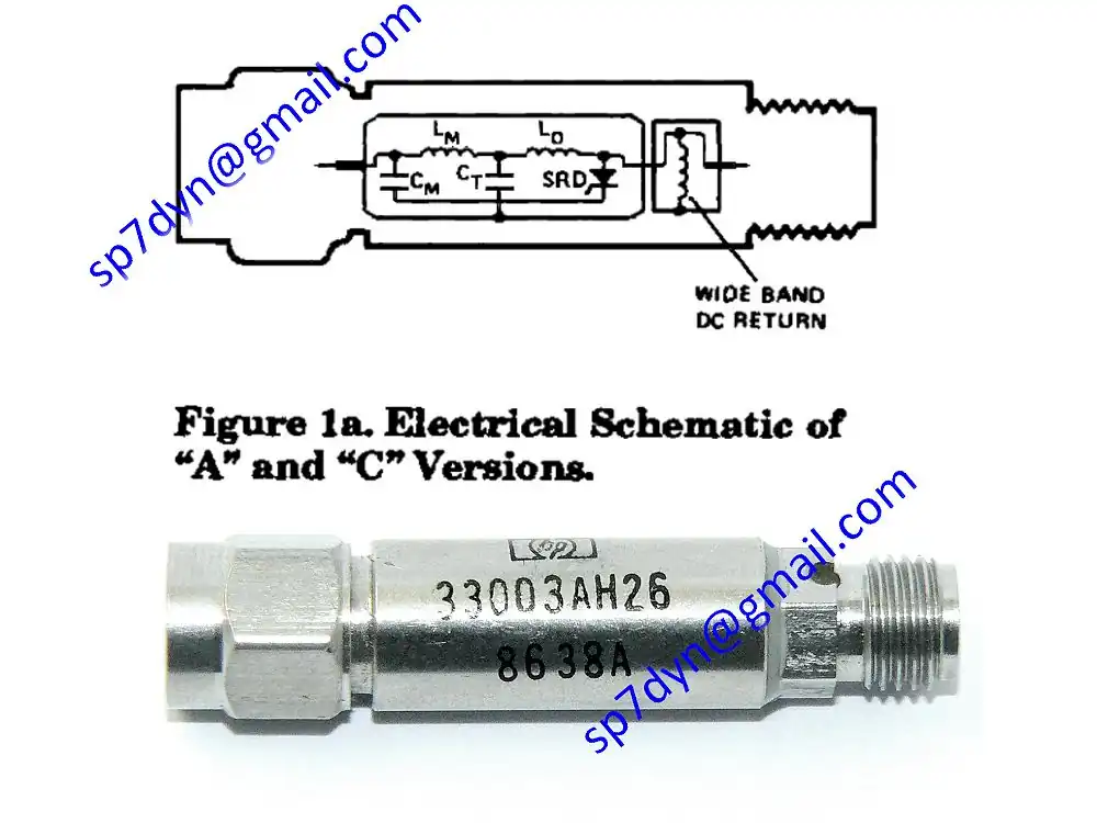 HP33003AH26 Generator Step Comb Diode 26GHz - Image 3