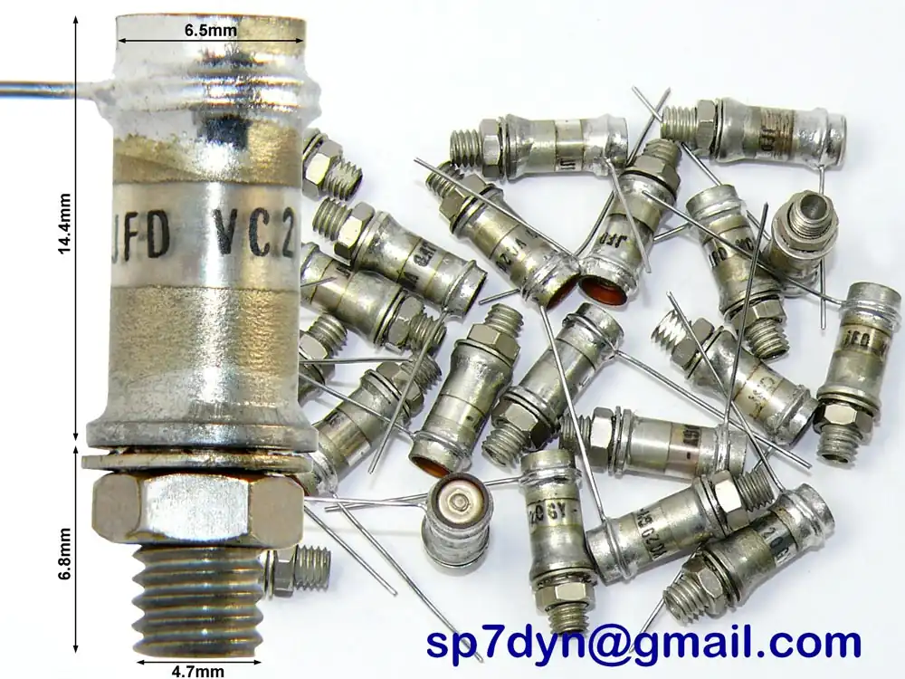 Sprague Goodman Glass Piston Trimmer 1 - 12pF - Image 4