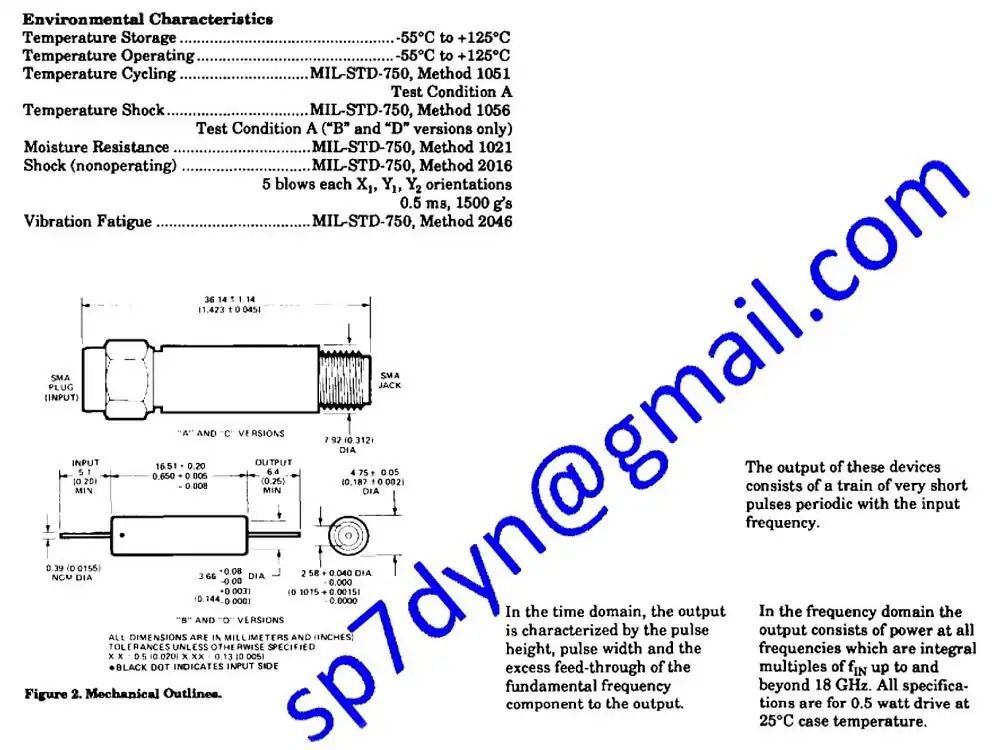 HP33003AH26 Generator Step Comb Diode 26GHz - Image 12
