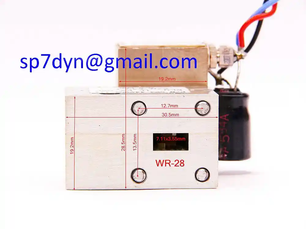 38GHz Gunn SN9513 Diode Oscillator Isolator 5.0VDC - Image 9