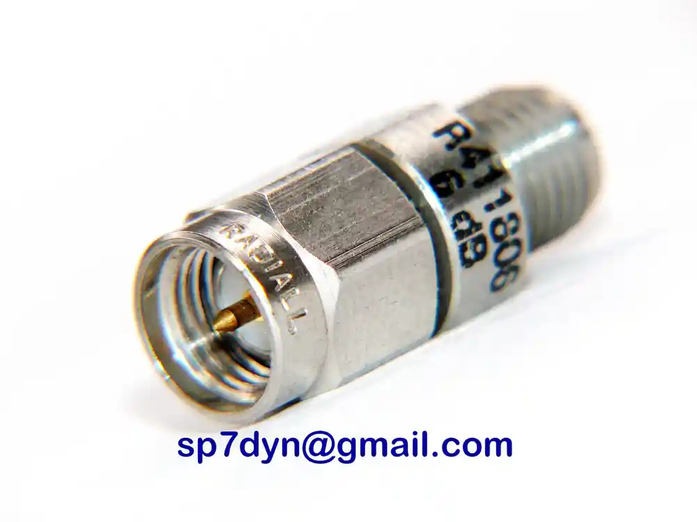 6dB Attenuator R411806/SN1 Radiall