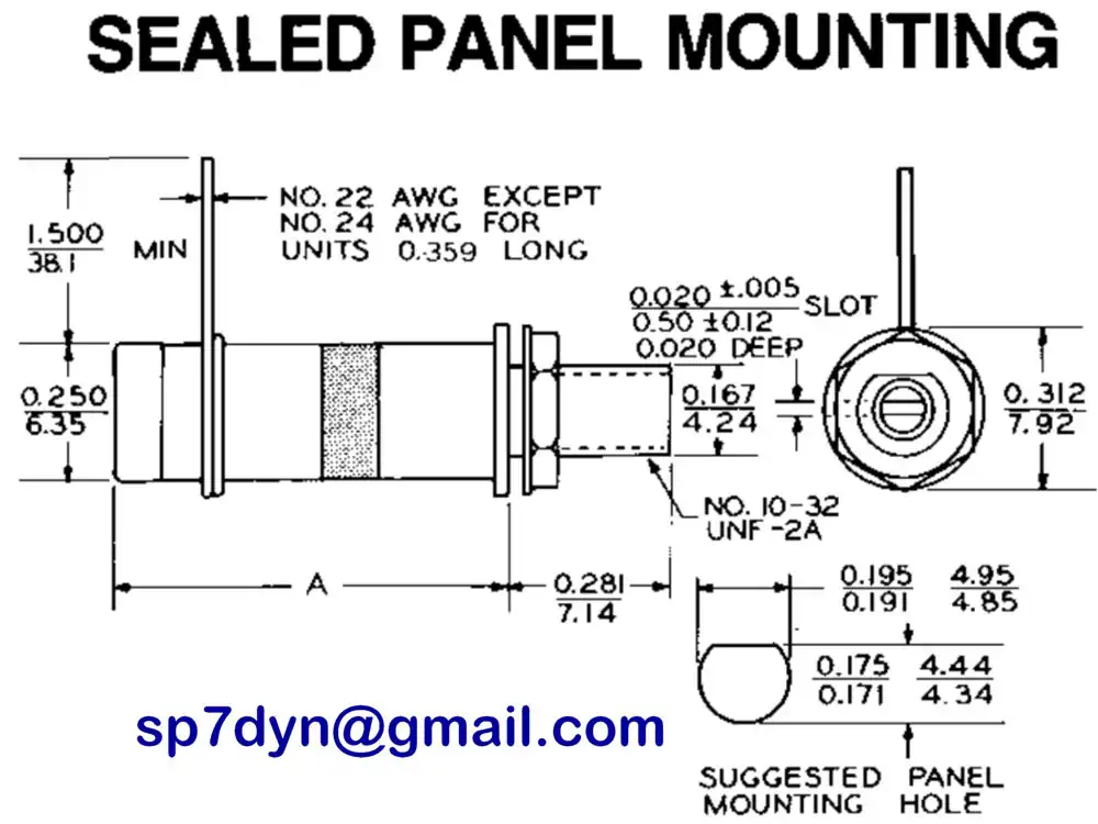 NSC133 Glass Piston Trimmer Capacitor - Image 6