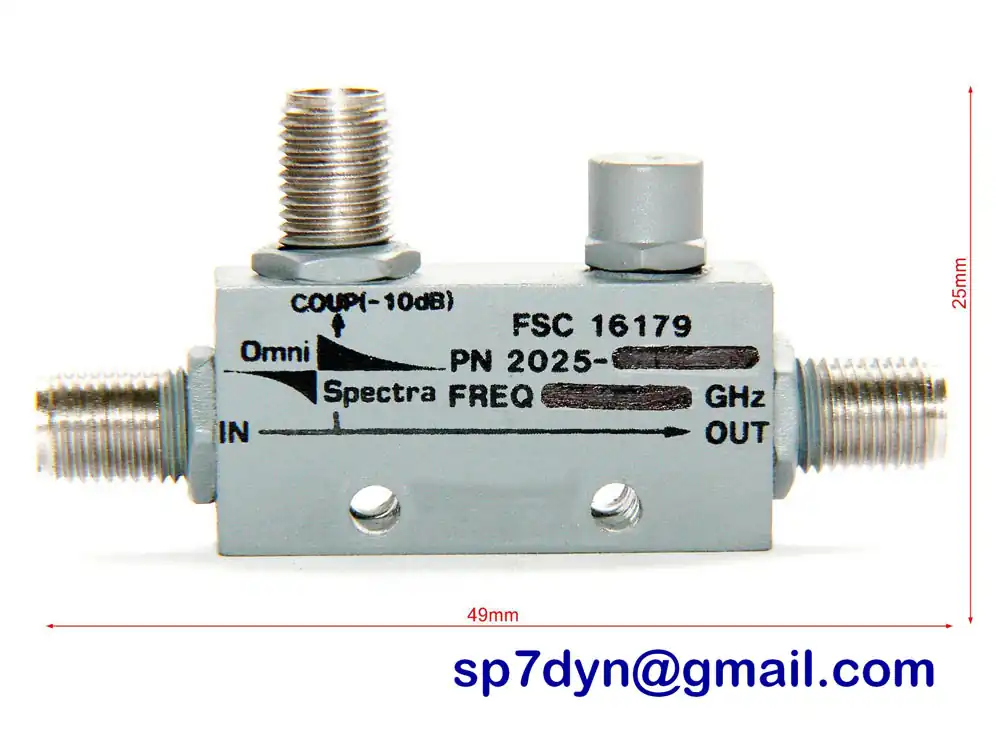 Directional Coupler Broadband 25GHz Data - Image 2