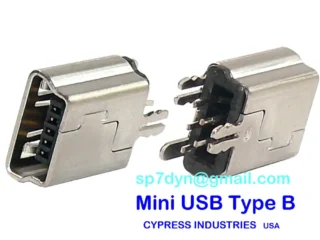 Mini USB Type/B Connector
