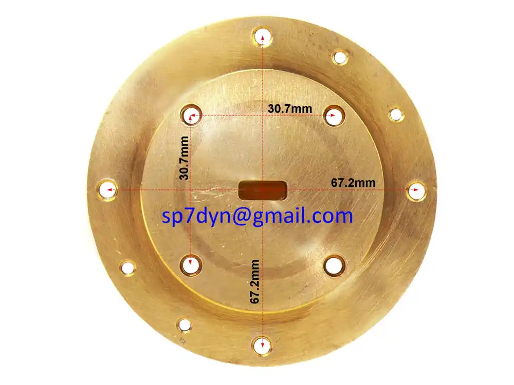 WR-42 Waveguide Bulkhead Feedthrough Adapter - Image 2