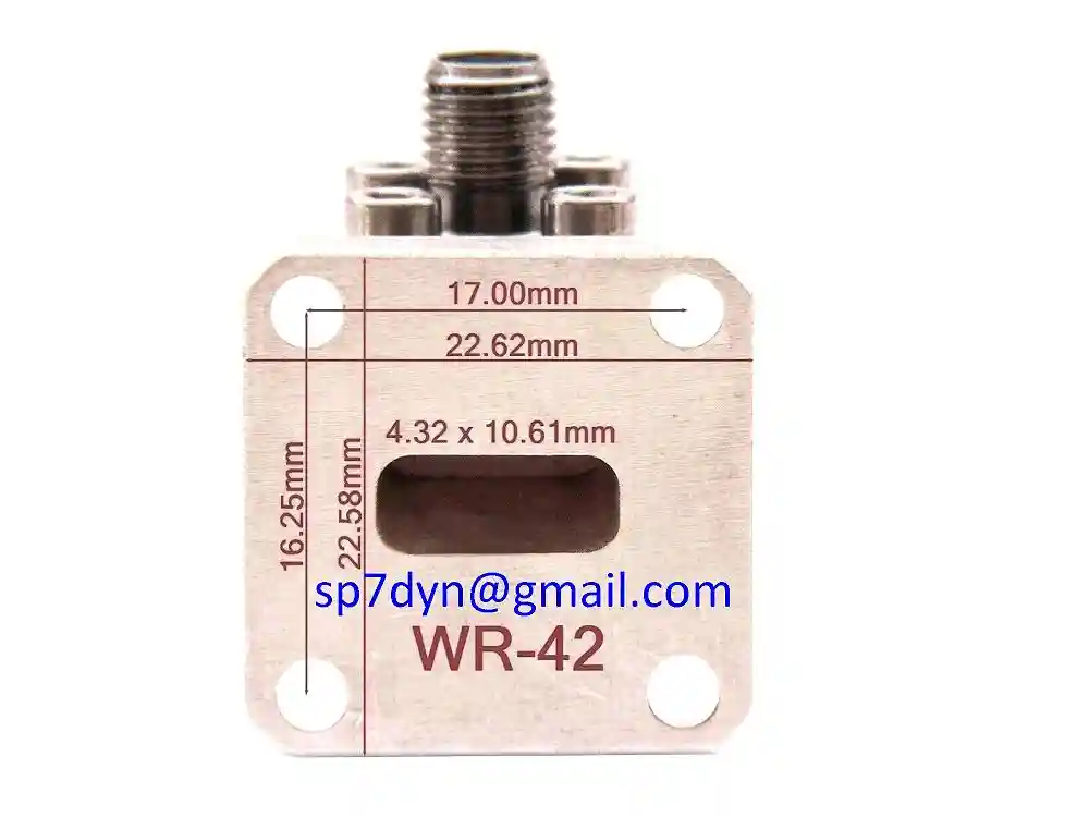 WR42 SMA Brass Adapter Quality - Image 2