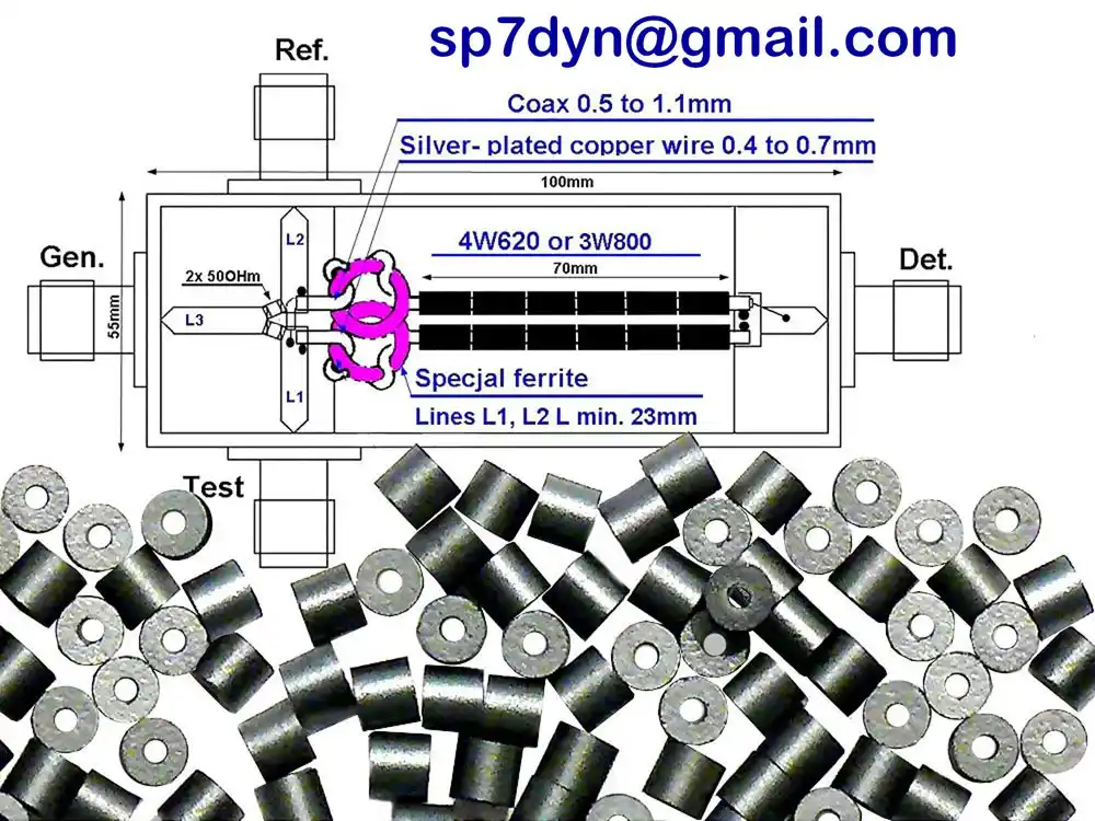 50pcs Ferrite Core EMI