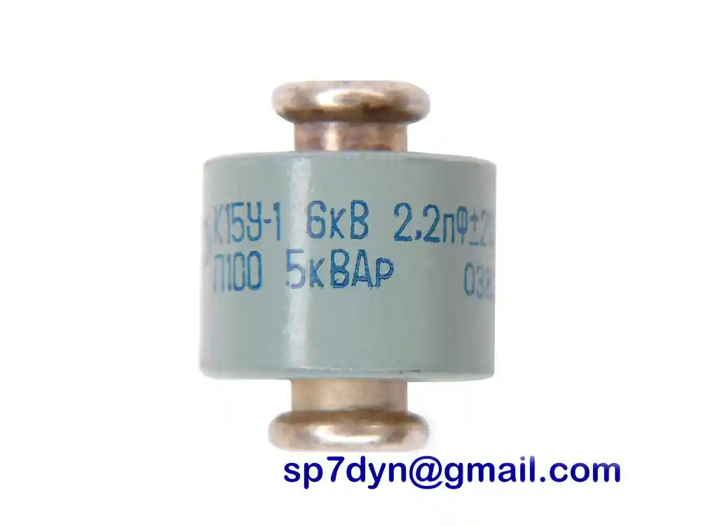2.2pF 6KV 5KWAr High Voltage Doorknob Capacitor - Image 3