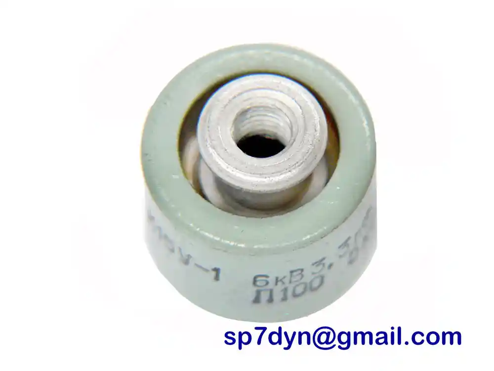 3.3pF 6KV 5KWAr High Voltage Doorknob Capacitor - Image 3