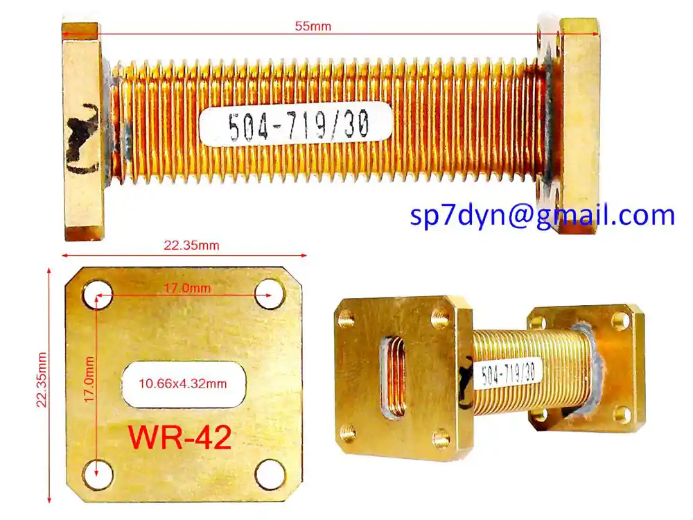 WR42 Flexible Waveguide Alcatel - Image 4