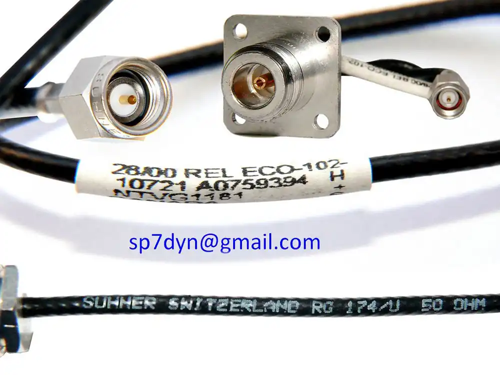 N to SMA Cable Jumper Huber+Suhner - Image 3