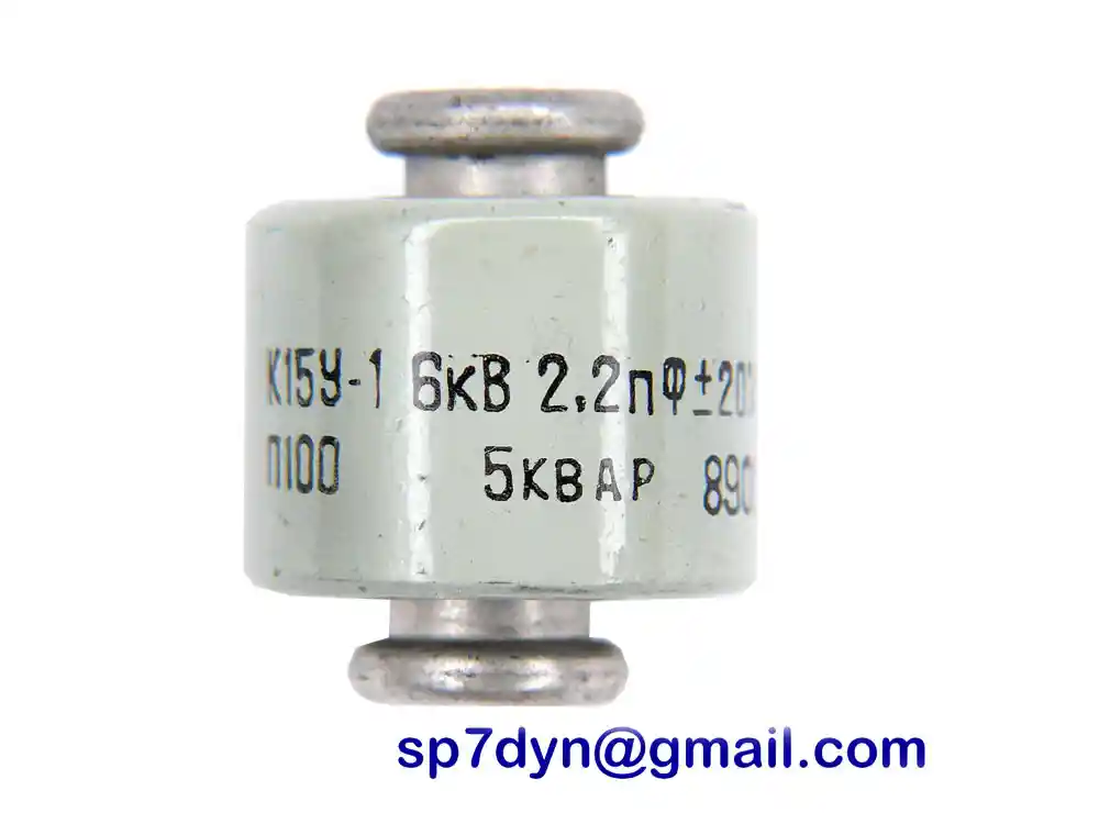 2.2pF 6KV 5KWAr High Voltage Doorknob Capacitor - Image 4