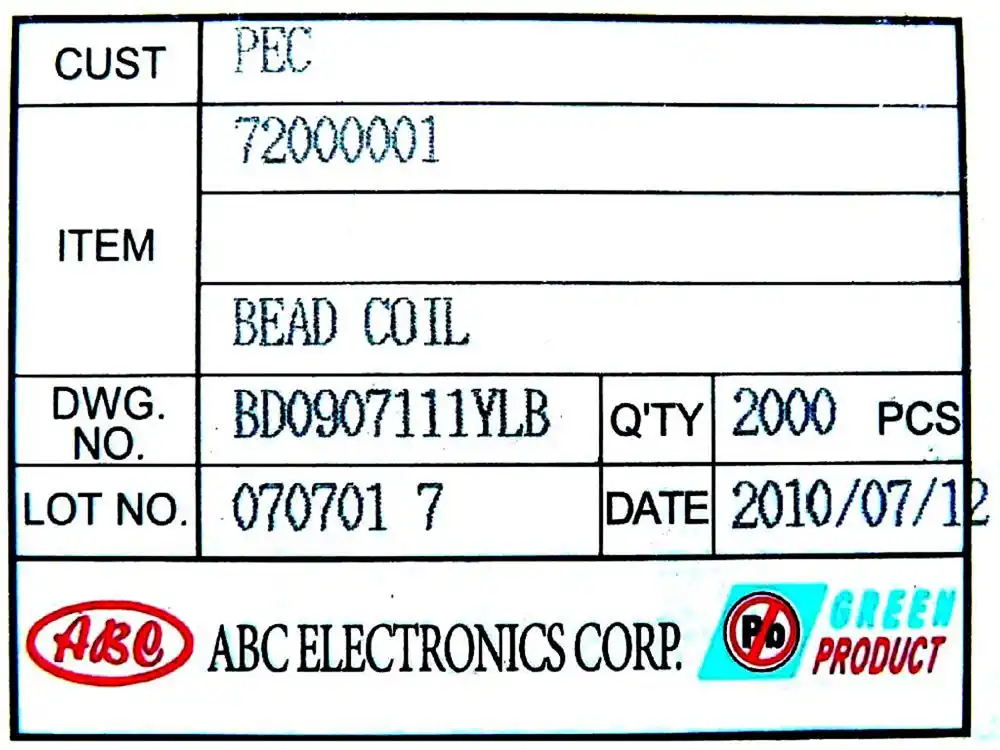 EMI Suppression double ferrite/bead - Image 6