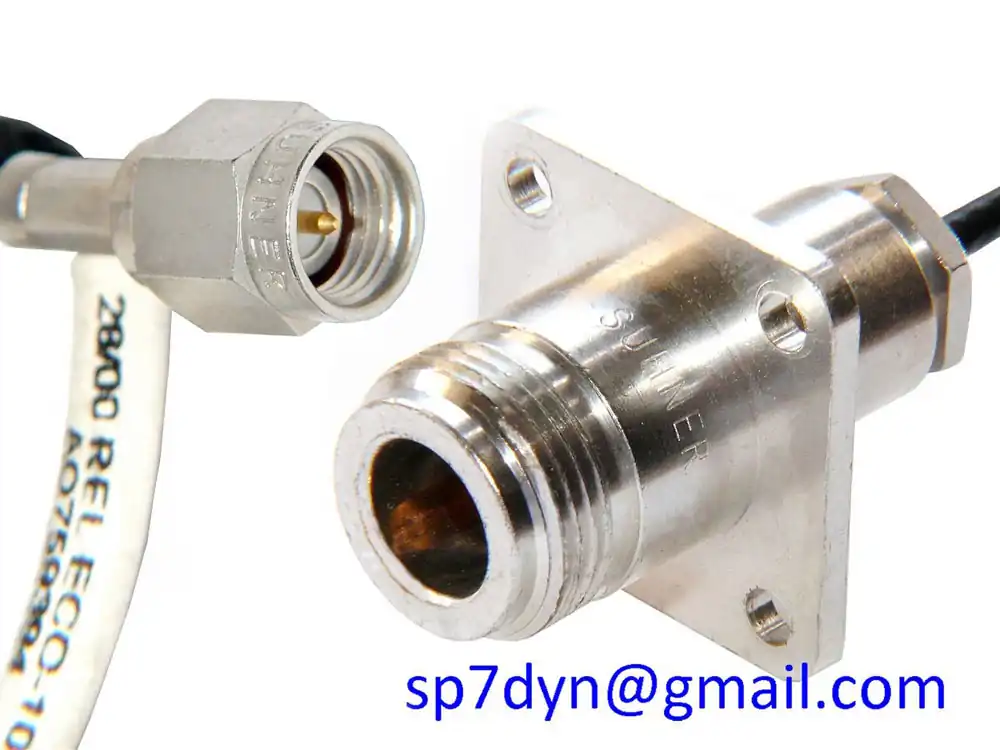 N to SMA Cable Jumper Huber+Suhner - Image 2