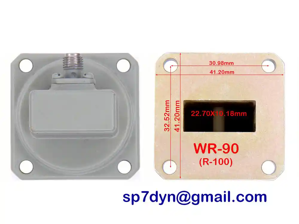 WR90 SMA Adapter/1A Omni Spectra - Image 3