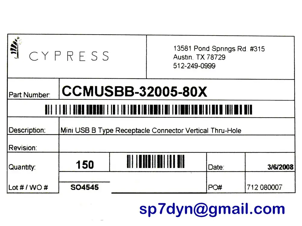 Mini USB B/SN04 Connector 5Pins 100pcs - Image 5